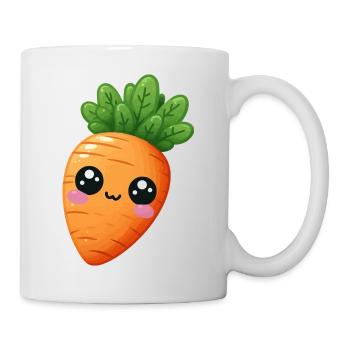 Kawaii Karotte - Tasse - Weiß - Rechts