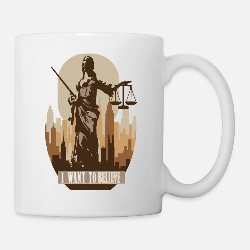 justice - Mug - white