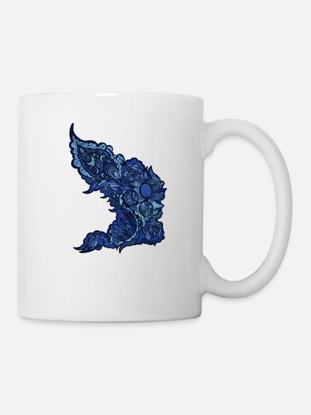visual feed - Mug - white