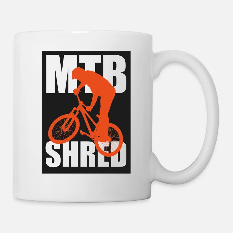 mtbshred - Mug - white