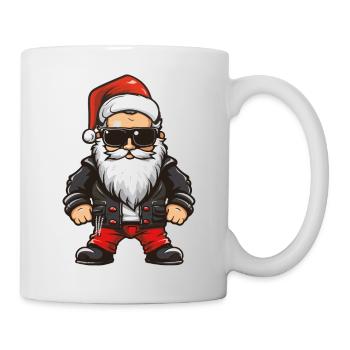 Santa Claus cool - Mug - white - Right