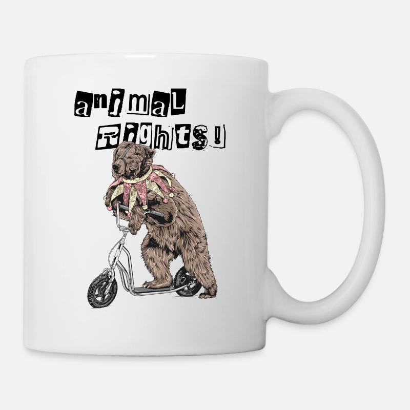 Animal Rights // Circus Bear - Mug - white