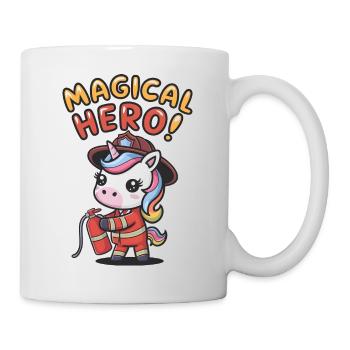 Héros magique ! - Mug blanc - blanc - Droite
