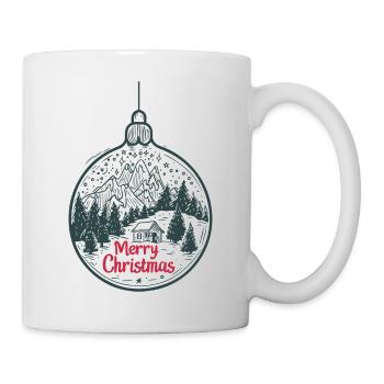 SPREAD MerryChristmas ball - Mug blanc - blanc - Droite