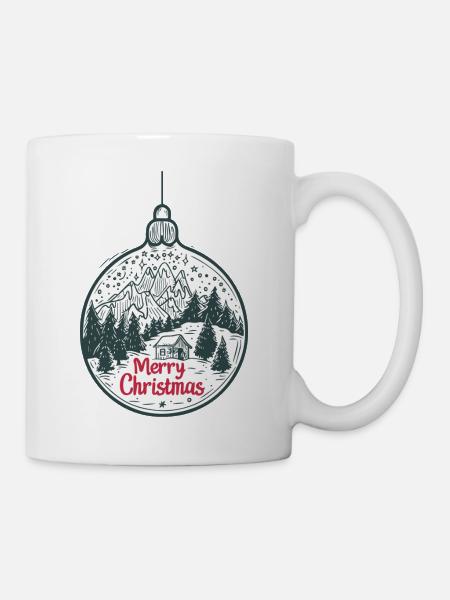 SPREAD MerryChristmas ball - Mug blanc - blanc