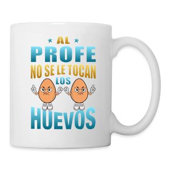 The teacher does not touch his balls - Mug - white - Right