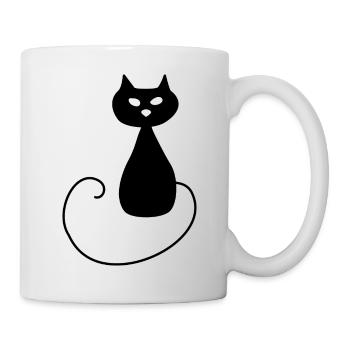 Cat - Mug - white - Right