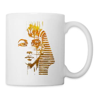 Pharaon Égypte Femmes Ancienne Pyramide Pharaon Égypte - Mug blanc - blanc - Droite