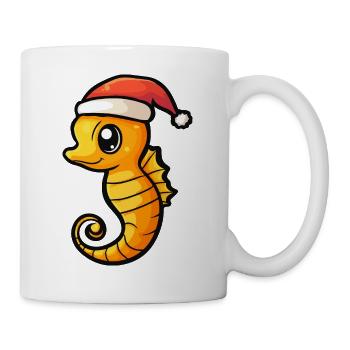 Seahorse Christmas - Mug - white - Right