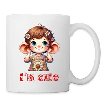 Cute cartoon - Mug - white - Right