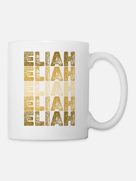 Wurzeln Eliah - Tasse - Weiß