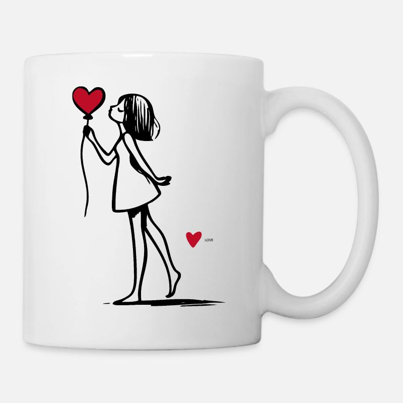 LOVE - Mug - white