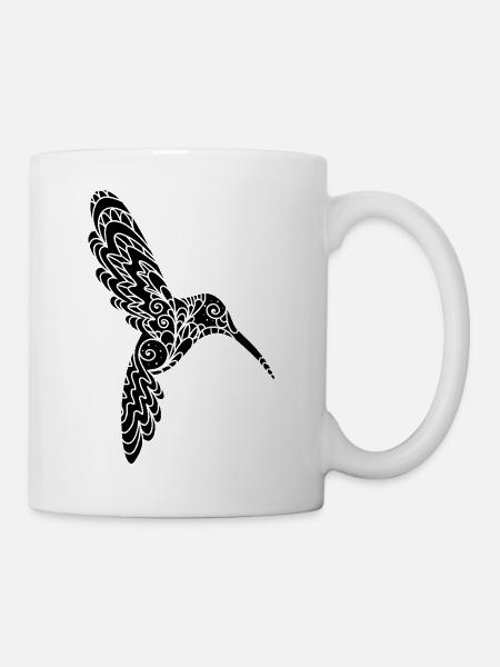 Magischer Kolibri - Tasse - Weiß