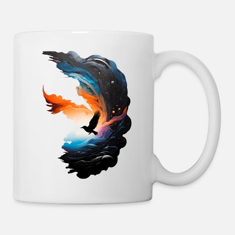 Der Flug in die Unendlichkeit - Tasse - Weiß