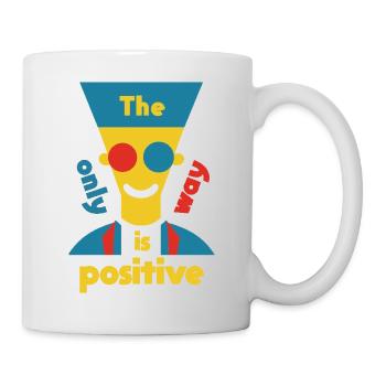 TheOnlyWayIsPositive - Prince de France - Mug blanc - blanc - Droite