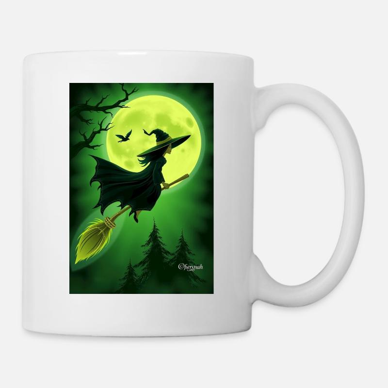 Ailes de sorcière - Mug blanc - blanc