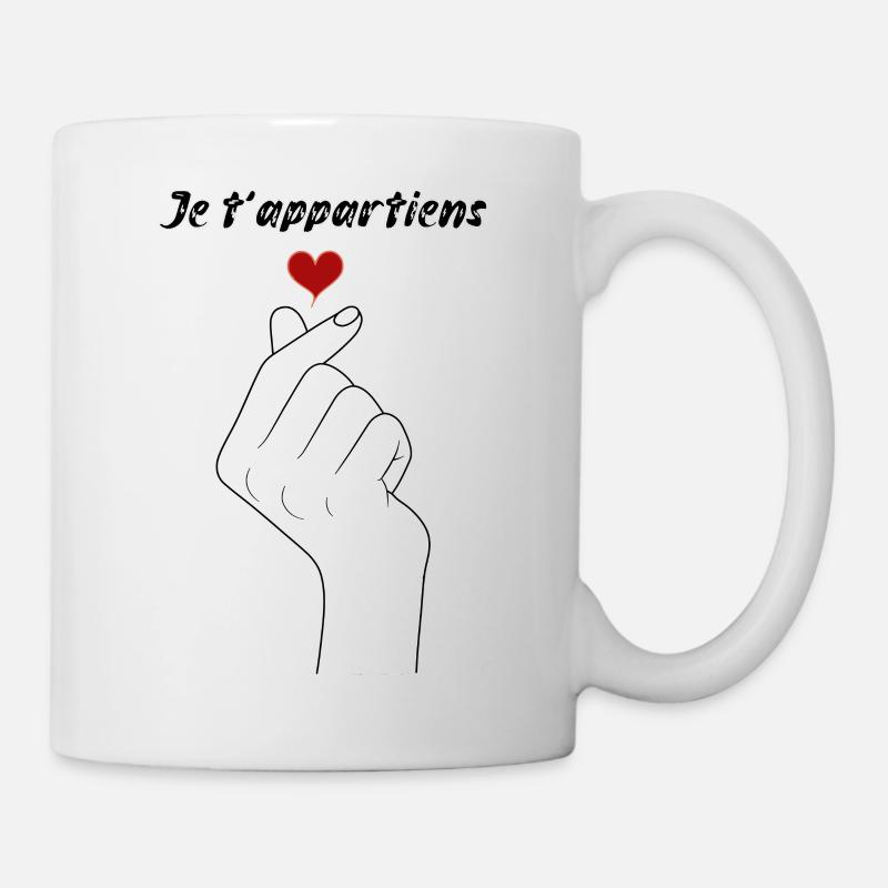 Je t’appartiens - Mug blanc - blanc