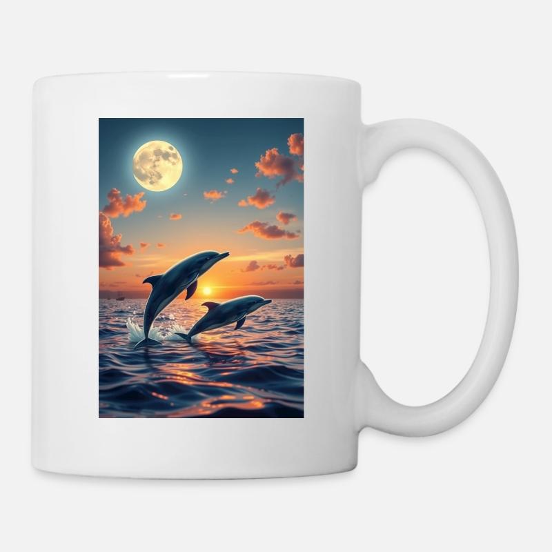Wellenzauber - Tasse - Weiß