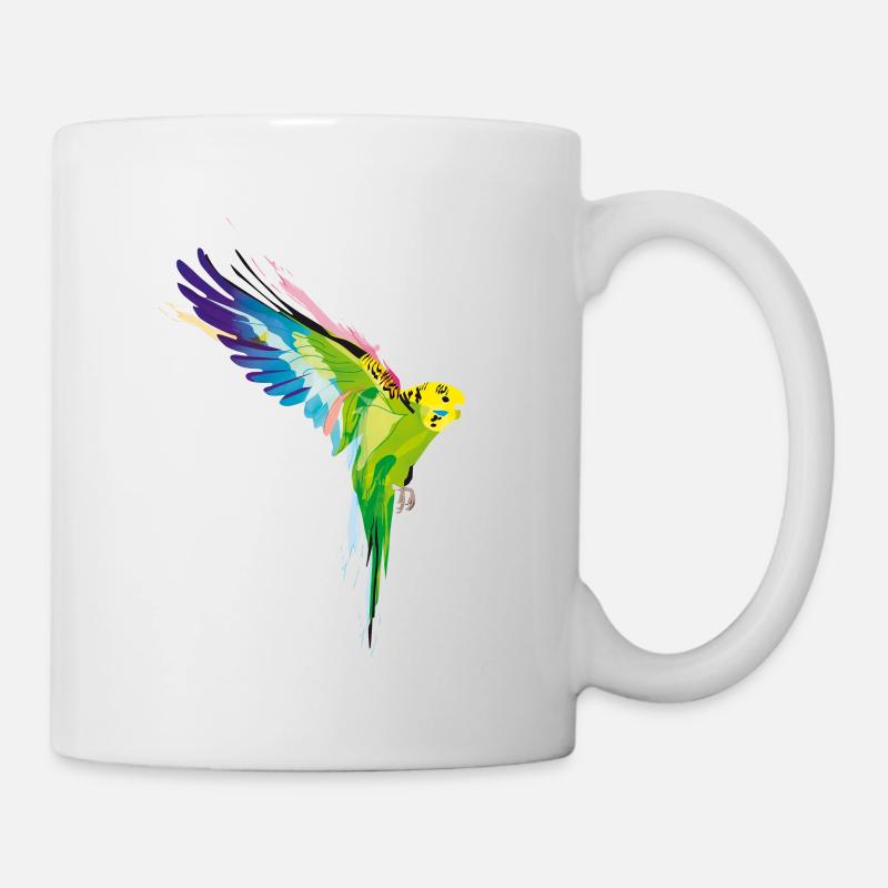 Budgerigar - Mug - white