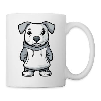 Dogue Argentino Chien Drôle - Mug blanc - blanc - Droite