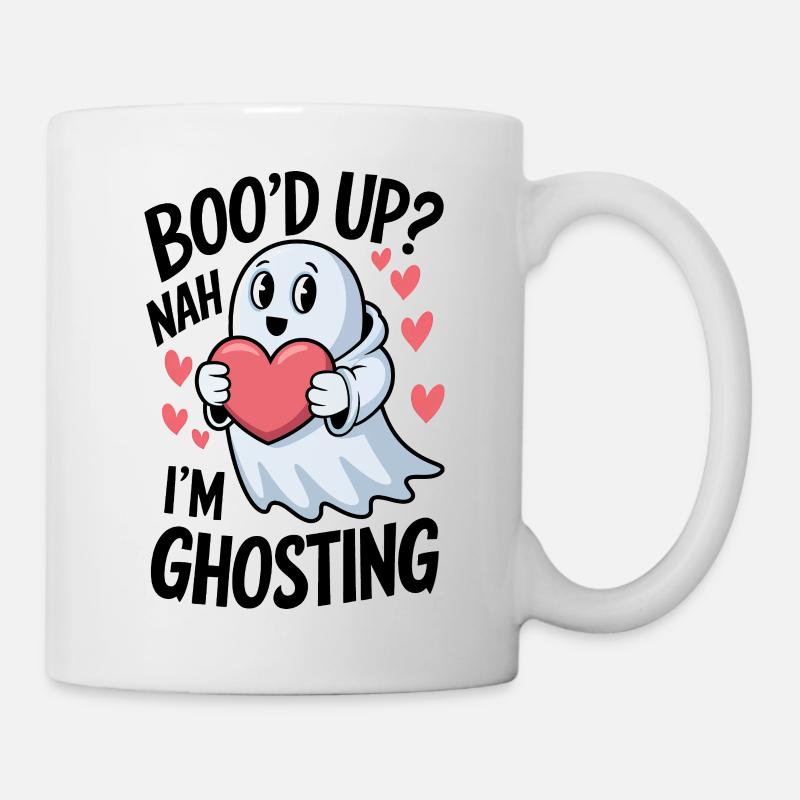 Ich ghoste - Tasse - Weiß
