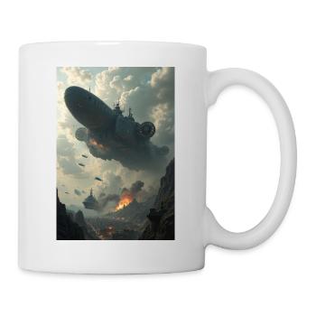 Flotte aérienne - Mug blanc - blanc - Droite