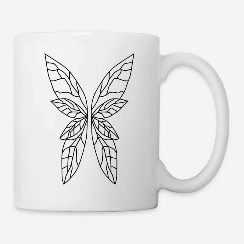 Flügel - Tasse - Weiß