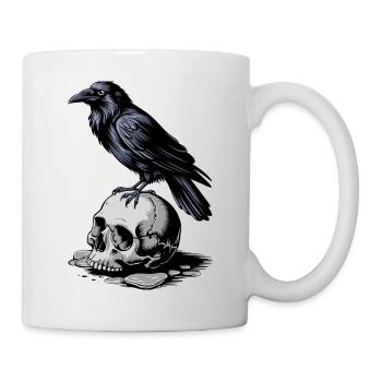 Dunkler Wächter - Tasse - Weiß - Rechts
