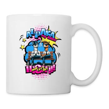 High Spirits - Alpakas im Chill-Modus 3 - Tasse - Weiß - Rechts