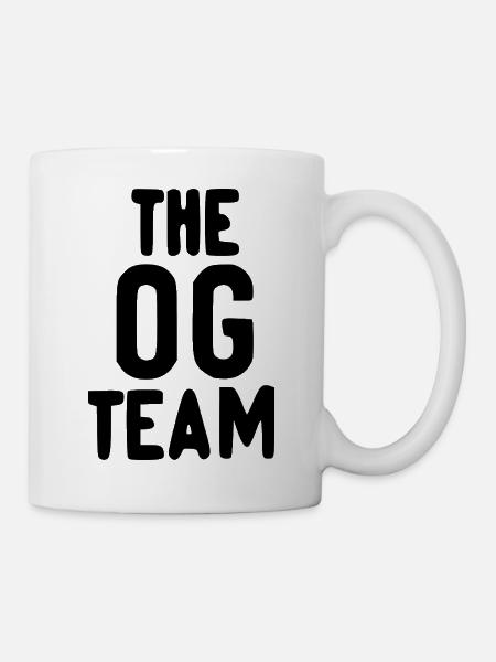 Das OG-Team - Tasse - Weiß