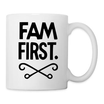Fam First - Mug - white - Right