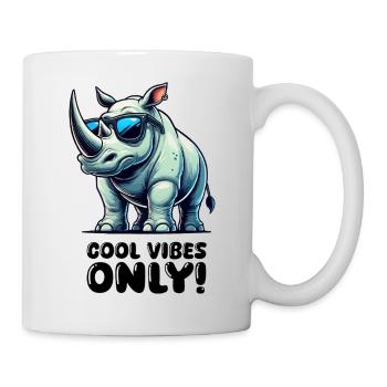 nashorn comic - Tasse - Weiß - Rechts