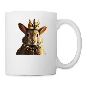 Hoppin' for the Throne rabbit lover - Mug - white - Right