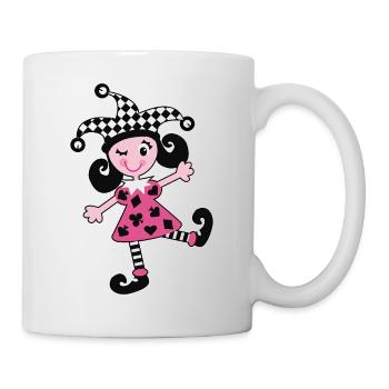 Carnival, Carnival, Harlequin - Mug - white - Right
