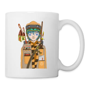 Collectionneur de maison - Mug blanc - blanc - Droite
