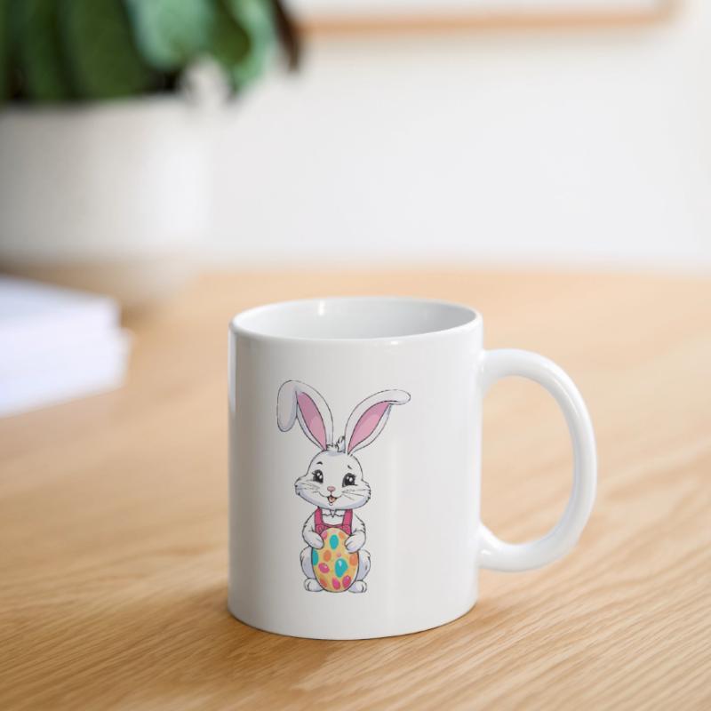 Easter bunny with Easter eggs Mug