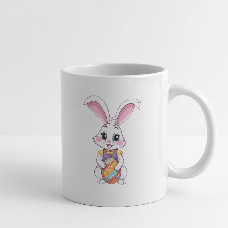 Easter bunny with Easter eggs Mug