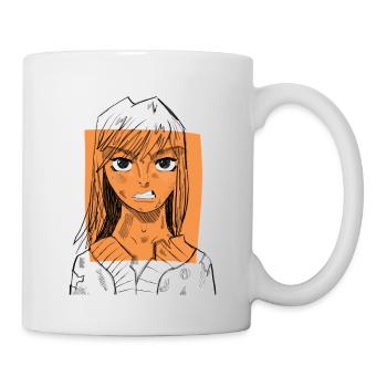 Fille Anime #3 - Mug blanc - blanc - Droite
