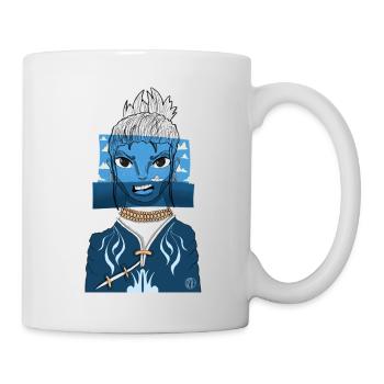 Anime Fille de l’eau - Mug blanc - blanc - Droite