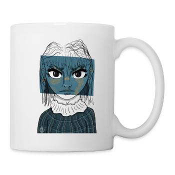 Fille Anime #7 - Mug blanc - blanc - Droite