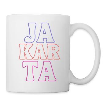 Jakarta Indonesia - Mug - white - Right