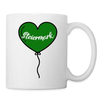 Styria Heart Balloon - Mug - white - Right