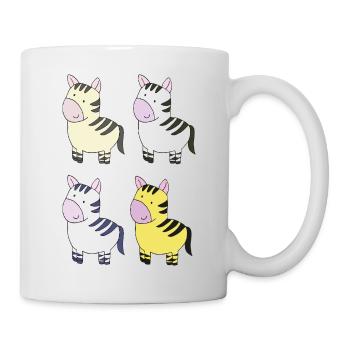 Zebra Colorful - Mug - white - Right
