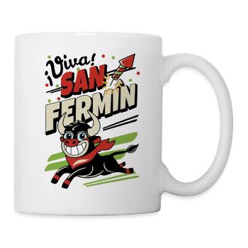 Long live San Fermín - Mug - white - Right
