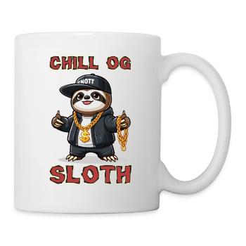 Chill OG Sloth - Tasse - Weiß - Rechts
