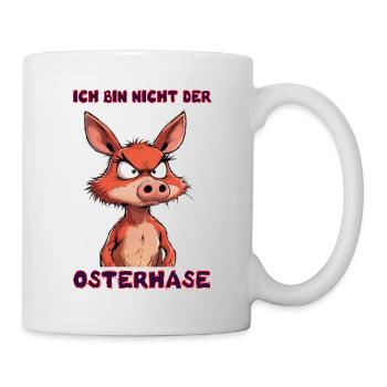 No, I'm not the Easter Bunny - Mug - white - Right