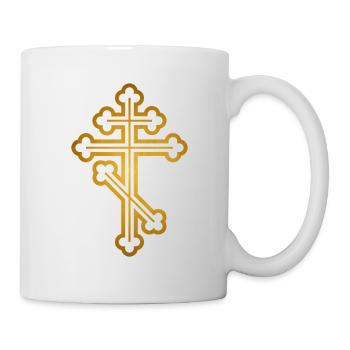 Orthodox Cross - Mug - white - Right
