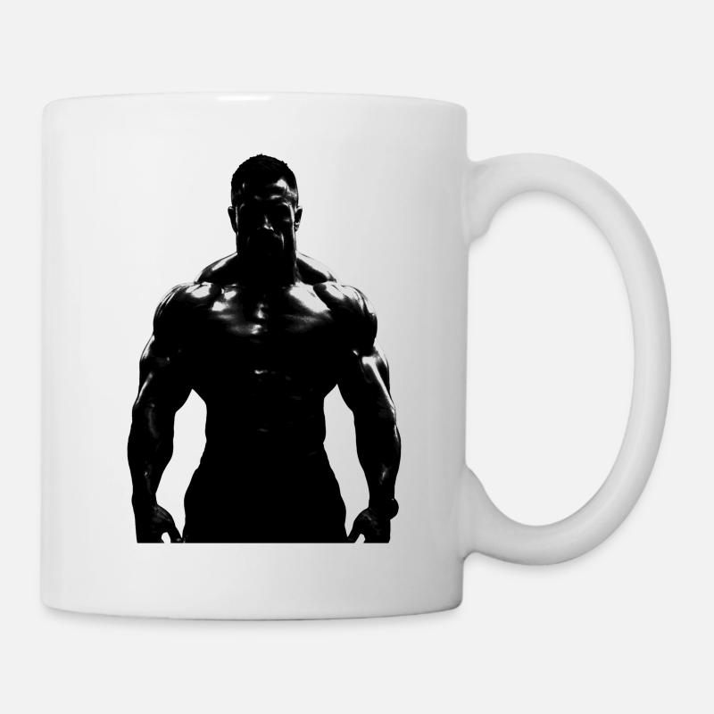 Musculateur 1 - Mug blanc - blanc