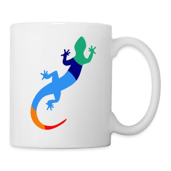 Happy Gecko - Mug - white - Right