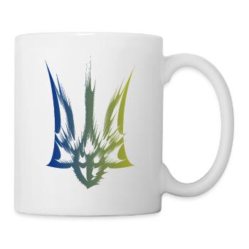 Dreizack - Tasse - Weiß - Rechts